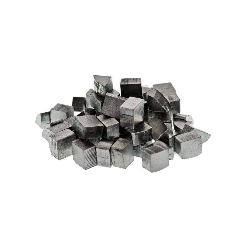 Hafnium puhtaus 99,7 % Puhdas alkuaine 72 Hf harkot 1g-10kg