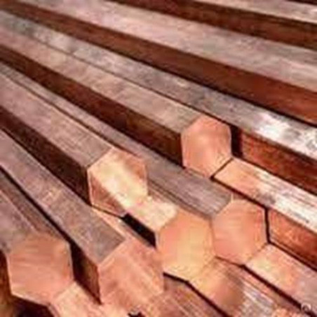 Kuparikuusikulmainen tanko SW 17 mm – 27 mm 6-kant 0,02–1 metriä