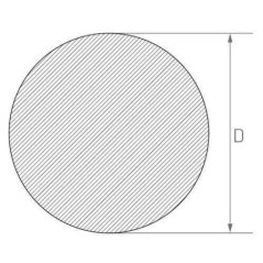 Teräs Gost 12h18n10t tanko 1–360 mm pyörötanko 12x18h10t pyörömateriaali Х18Н10Т