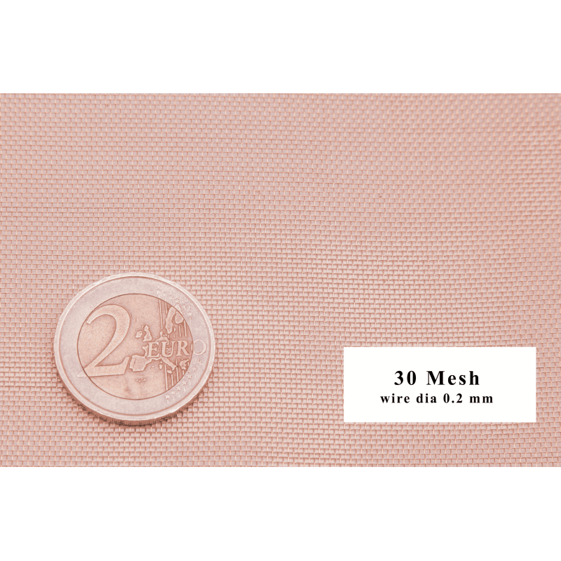 Kupariverkko 30-200 Mesh Leveys 50mm-300mm CW008A CU-OF verkko