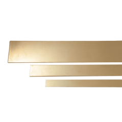 Messinki tasakannat 2.0401 CW614N metalliliuskat 20x0,5 mm–90x6 mm esileikkaus liuskat