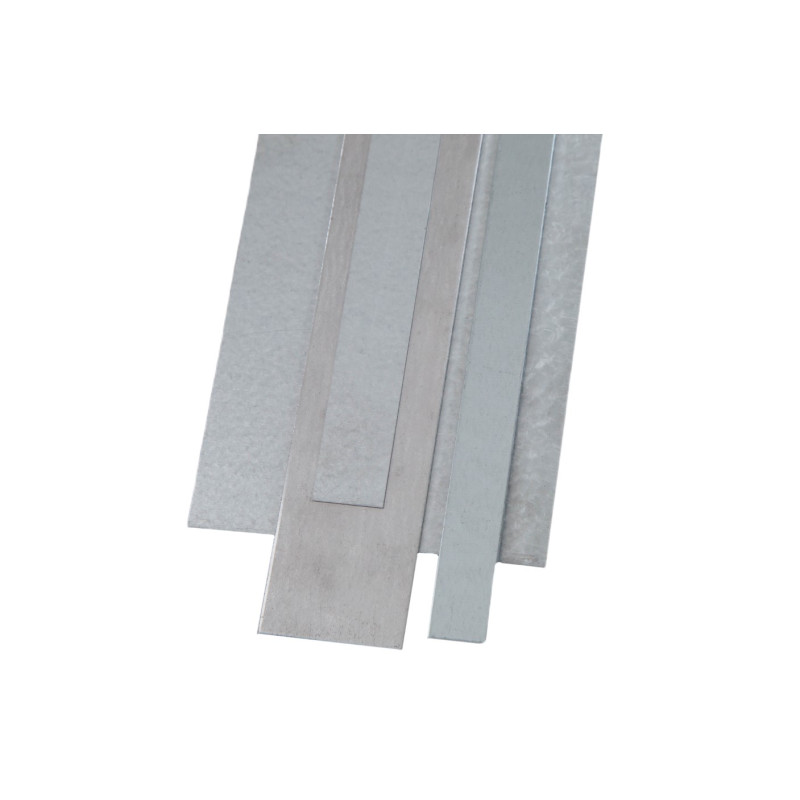 Osta galvanoitua terästä, sinkittyä teräsnauhaa 0,5x20 mm - 6x90 mm litteän tangon leikkaukseen ja suikaleisiin